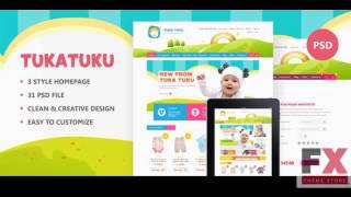 Preview Tukatuku Shop - eCommerce PSD templates