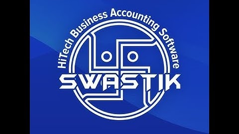 Finished goods received on Swastik software