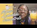 Homemade Mango Lemonade Concentrate | Sweet, Tangy, and Shelf-Stable ☀️🥭🍋