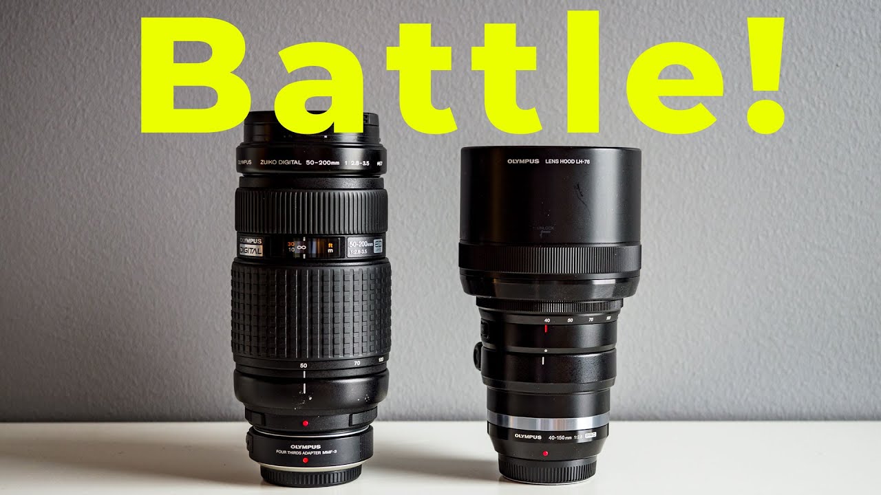 Olympus 40-150mm f2.8 vs. 50-200mm f2.8-3.5 [Is an OLD lens a match to a  NEW lens?]