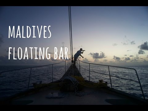 Maldives Floating Bar Mathiveri Island