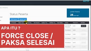 Force Selesai - Tutup Paksa Pada Pelaksanaan UNBK 2020 screenshot 5