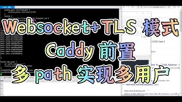 多path实现多用户 Websocket+TLS模式 Caddy前置