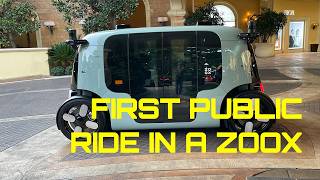First public #Zoox ride in Las Vegas