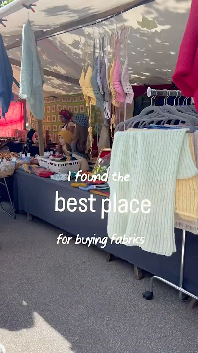 Best place for fabric shopping in Berlin 🤩