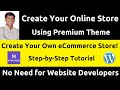 Step-by-Step Guide: Create Your Own eCommerce Website with WordPress &amp; Premium Theme!