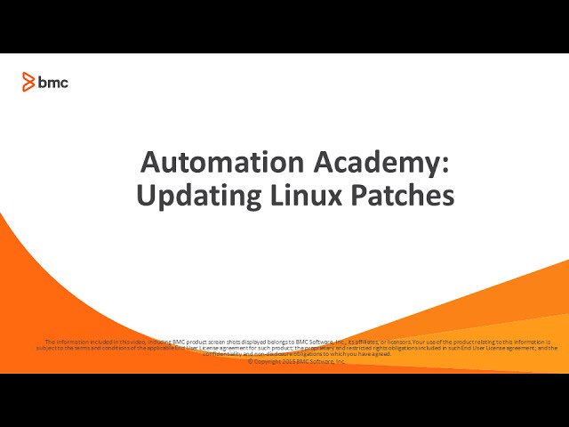 Portal Updating Linux Patches With Bladelogic Portal Youtube