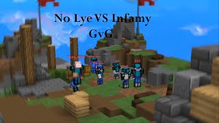 No Lye vs Infamy Skywars GvG screenshot 4