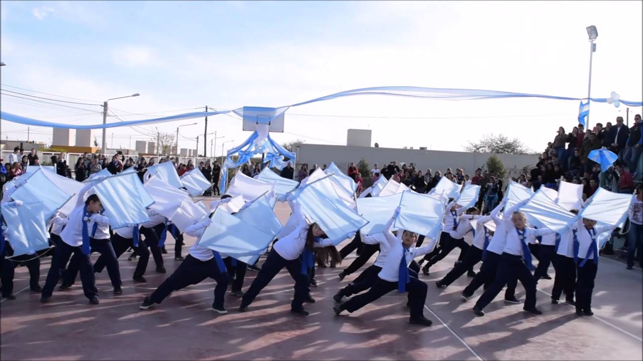 Coreo en el Acto Promesa de Lealtad a la Bandera