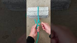 Simple and practical ground anchor knot