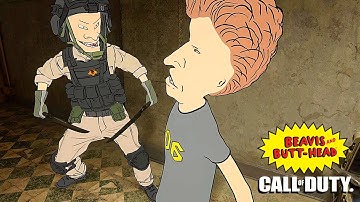 COD All Beavis And Butt-Head Operators With Finishing Moves - Call Of Duty Warzone Finishers