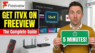 Freeview to ITVX in Minutes: No Extra Equipment Needed