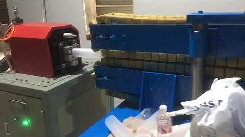 UDF cartridge filter tube extruding machine