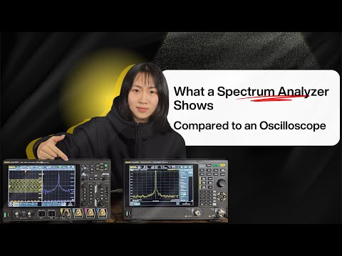Difference Between Oscilloscope And Spectrum Analyzer