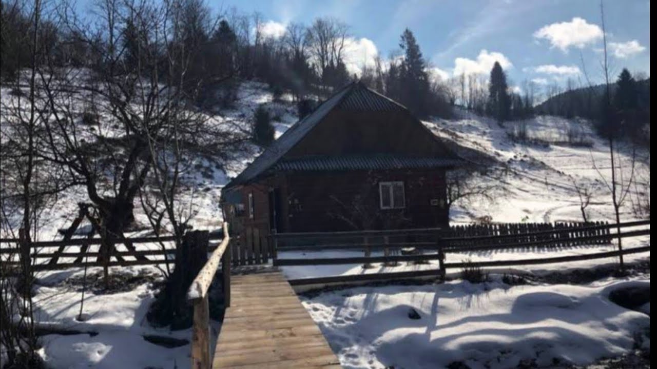 This Is My Real Village Life in Winter ❄️ With My Cat Murka