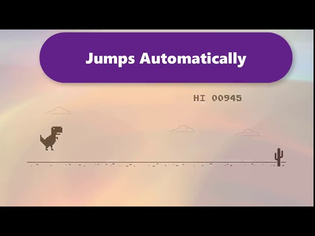 Create a Bot that Learns to Play Chrome Dino Game by Itself in