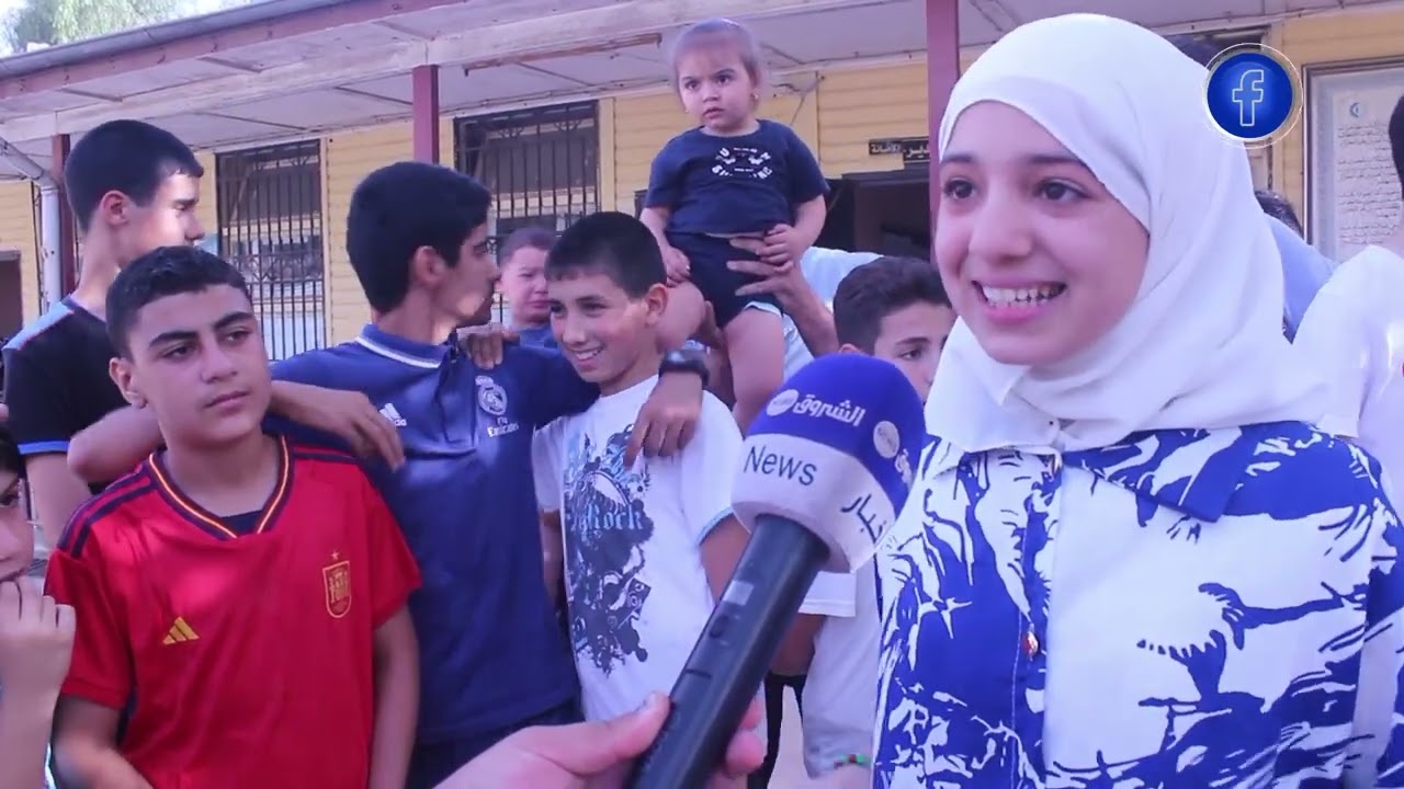 موفد الشروق يرصد أجواء الفرحة من متوسطة محمد محساس بـ #بودواو 👏🎉😍