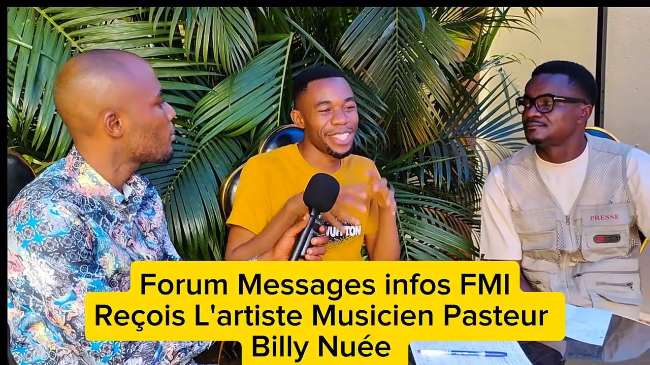 Forum Messages infos Reçois L'artiste Musicien Pasteur @billynueeofficiel @Pinkfong 