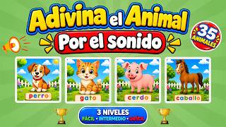 🔊Guess the Animal Sounds for Kids 🦁 Animal quiz for kids?🐶Educational Kids Game screenshot 5