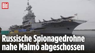 Malmö Unbekannte Drohne Aus Russland Provoziert Französischen Flugzeugträger