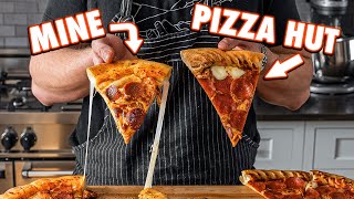 Making Pizza Hut Stuffed Crust At Home But Better