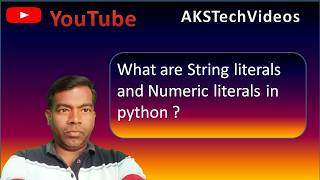 What are String and Numeric literals ? Profile