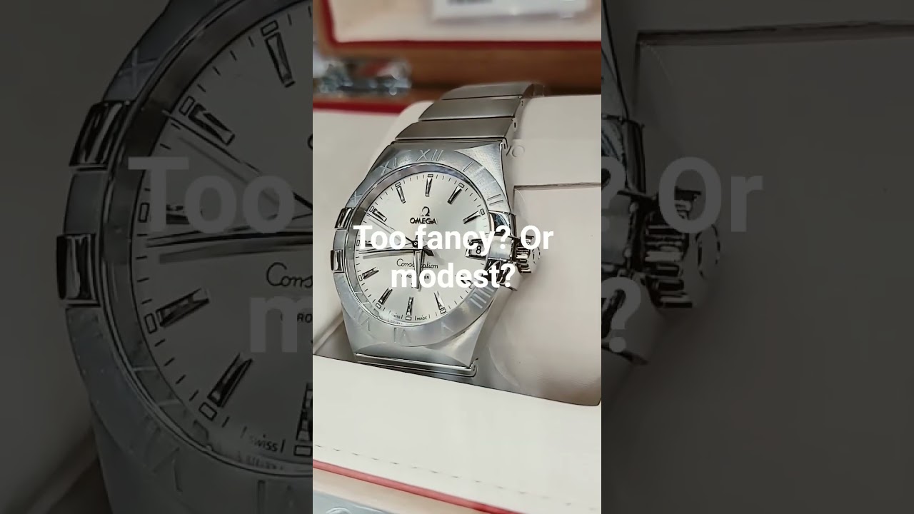 Omega Constellation - Is this too fancy for a modest gentleman?