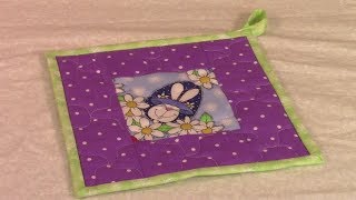 Spring Pot Holder - easy detailed instructions