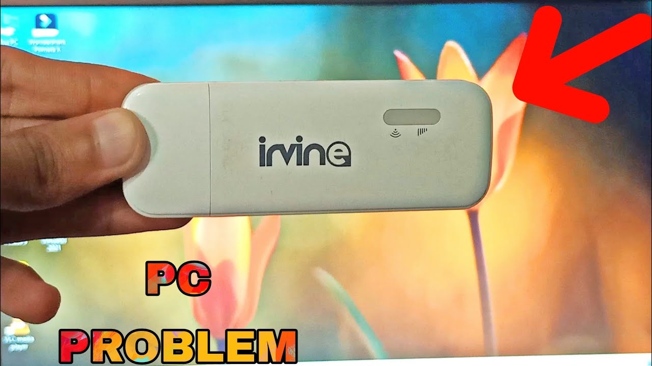 IRVINE 4GWIFI DONGLE KO PC CONNECTING PROBLEM SOLVE enjoy YouTube