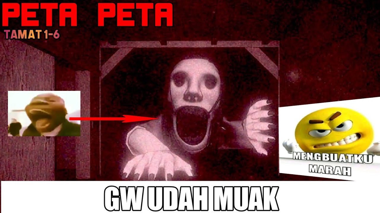 PETA PETA ! GAME HORROR PALING NYEBELIN DI ROBLOX WITH 2 SUNDA