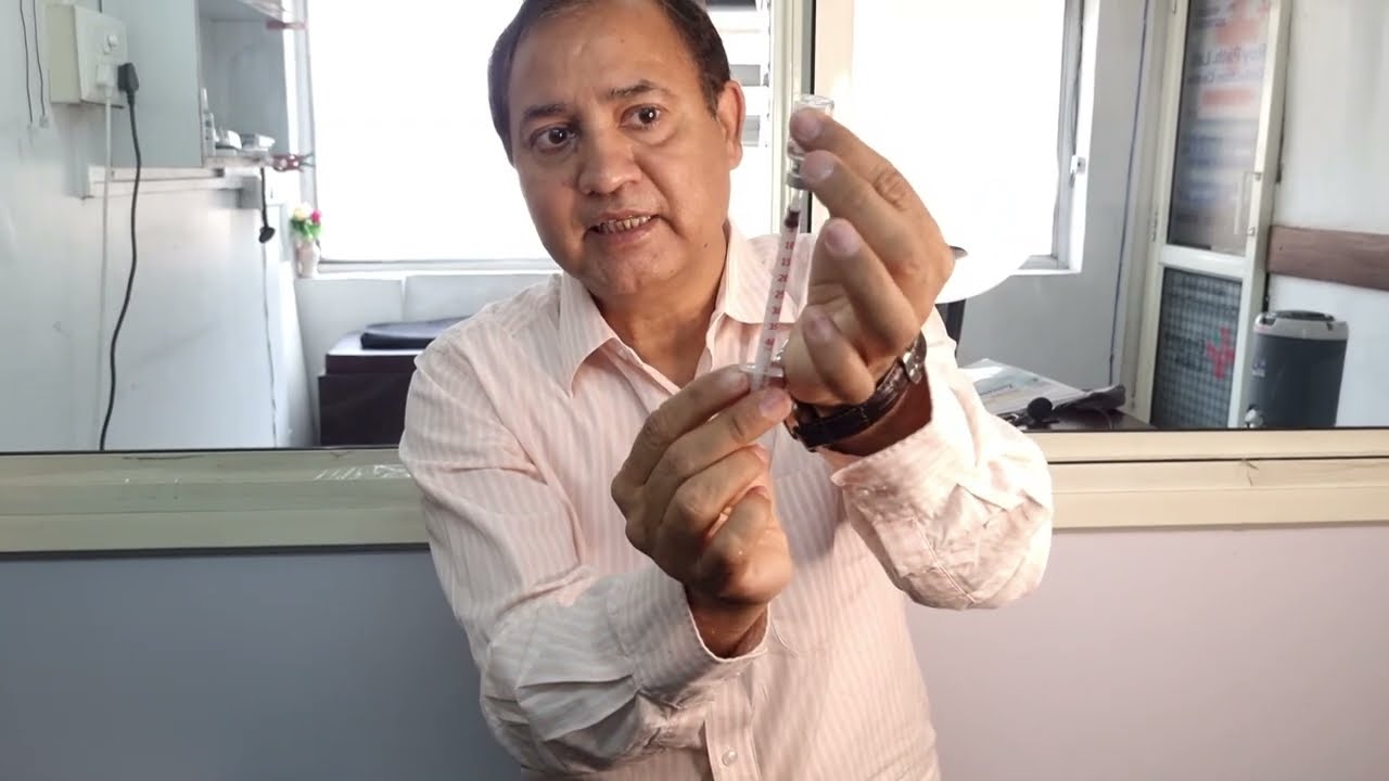 Hcg injection kaise lagayen in Hindi || How to inject HCG   injection Yourself in Hindi