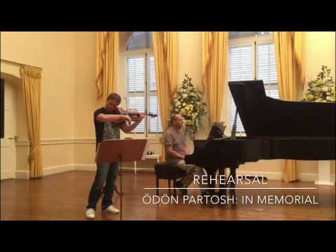 Amihai Grosz playing Ödön Partosh: Yizkor (In Memoriam) - excerpt