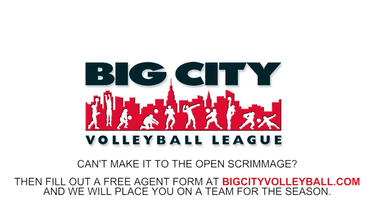 Big City Volleyball CoEd Open Scrimmage YouTube