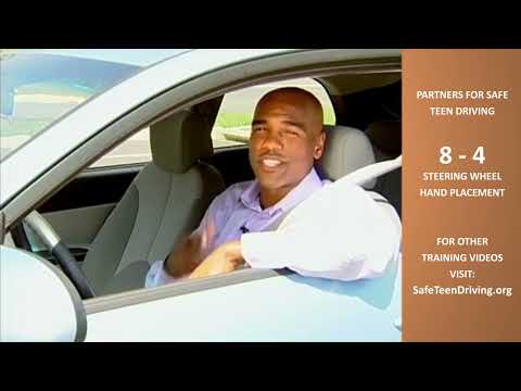 Proper Steering Wheel Hand Placement