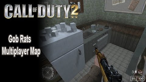 Call of Duty 2 - Gob Rats Map - Multiplayer - Gameplay (PC HD)