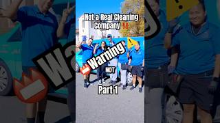 Not every Cleaning Company you see online is actually a cleaning company. Part 1