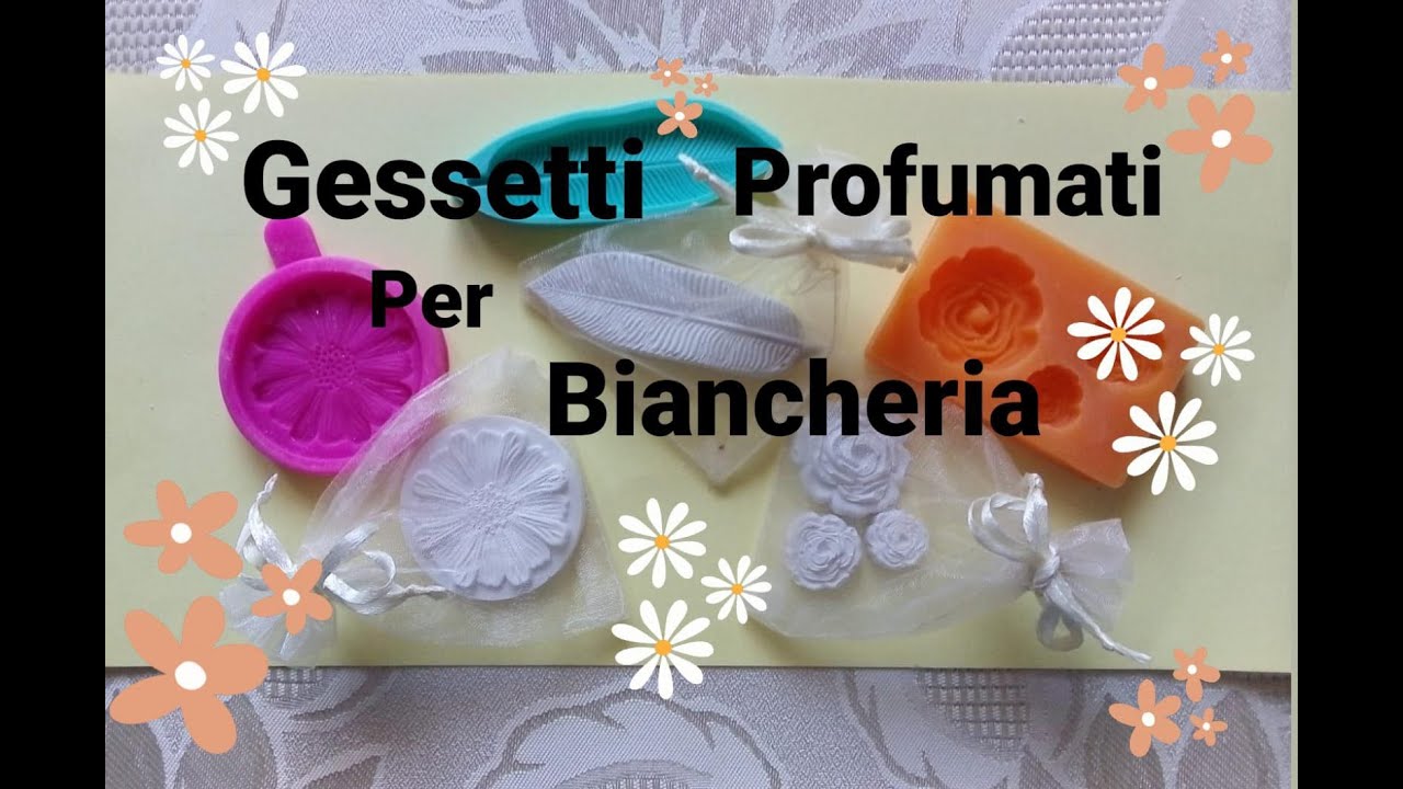 DIY: Perfumes for Drawers in Plaster - Profumi per Cassetti in Gesso