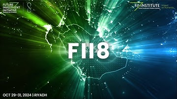 This year #FII8 will unlock new frontiers for human advancement and impactful innovation