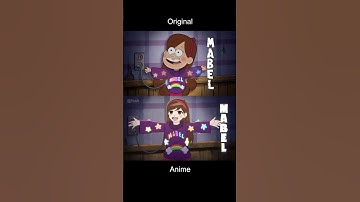 Gravity Falls Anime vs Original (FASH Animation)