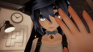 [ASMR-VRC] Look at Me (Finger Tracing, Scratching Sounds, Hand Movements) - No talking