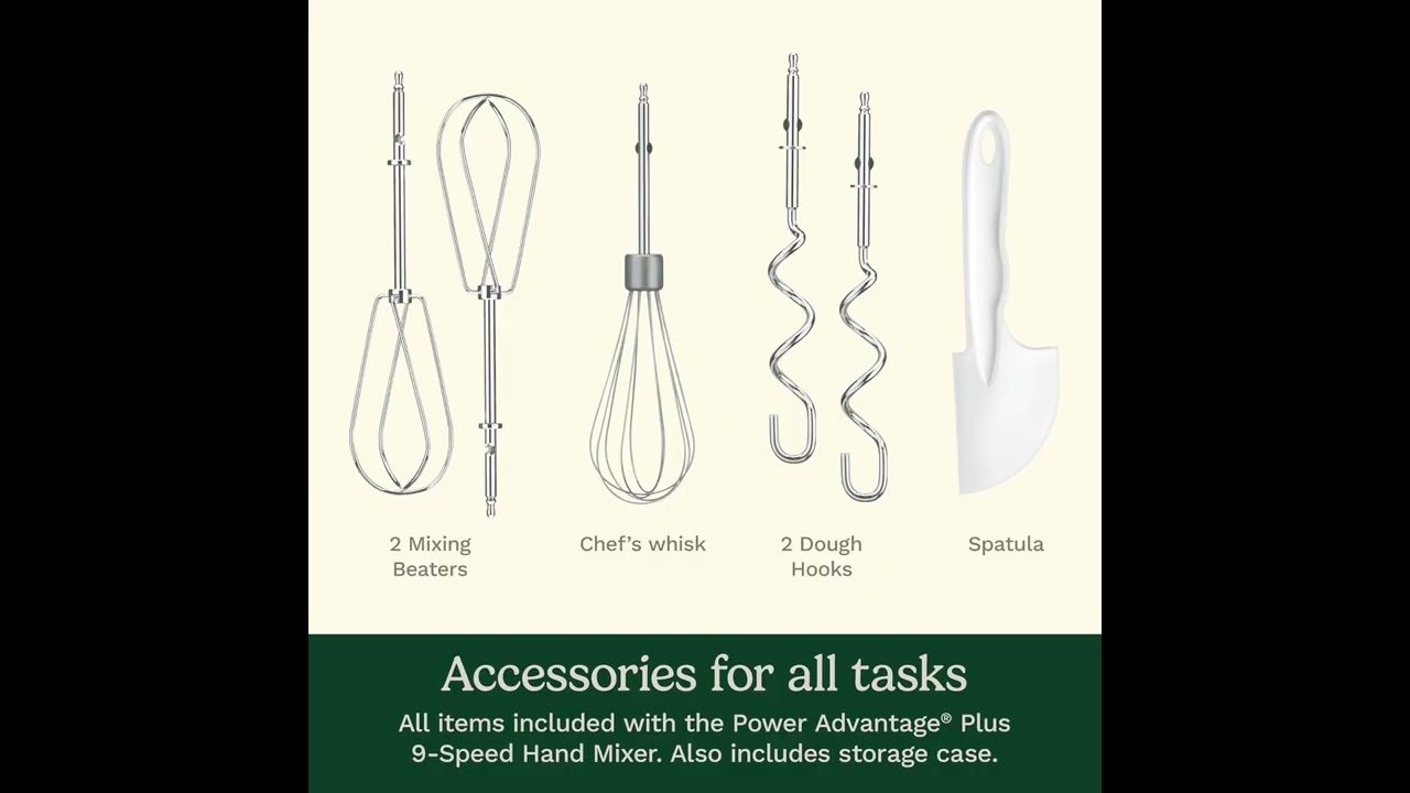 Review: Cuisinart HM-90BCS  | 9-Speed Power Hand Mixer with Storage Case