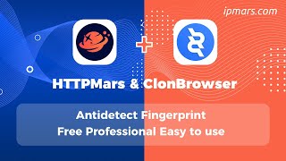 HTTPMars tutorial on how to set up proxy in ClonBrowser User & Pass Auth #proxy #socks5 #https