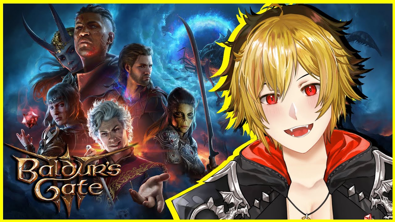 First timer .  Baldur's Gate  3 part 1【Keimorizh ~ Vtuber Indonesia】