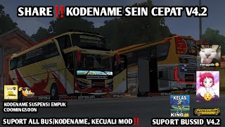 SHARE‼️KODENAME SEIN CEPAT V4.2 DAN V4.4.1😋