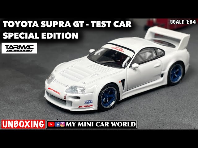 MY MINI CAR WORLD』UNBOXING TARMAC WORKS 1/64 TOYOTA SUPRA GT