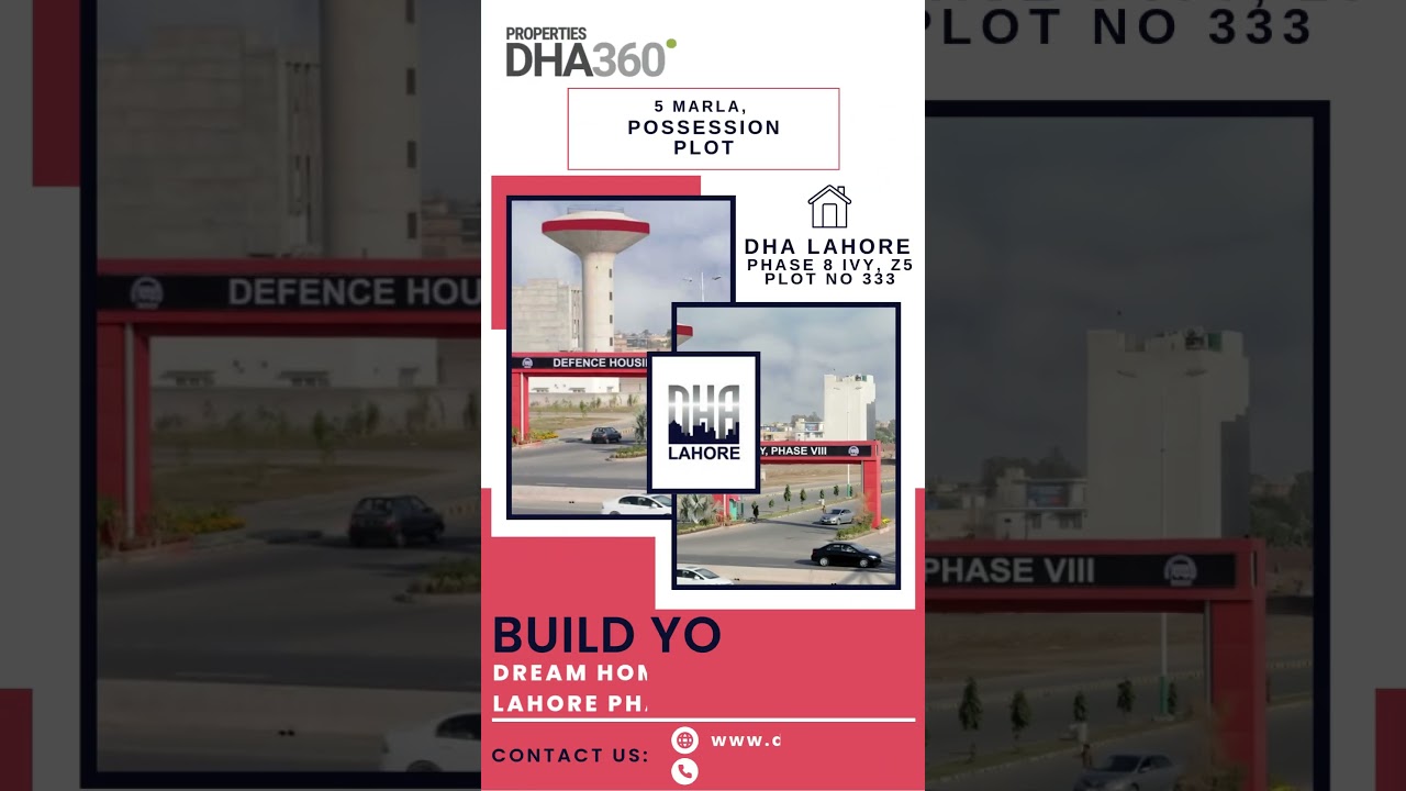 DHA Lahore Phase 8 – 5 Marla Plot for Sale | Prime Location | Build Your Dream Home