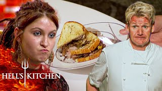 Chef Ramsay Appalled by Soggy Bread in Gourmet Sandwich Challenge | Hell's Kitchen