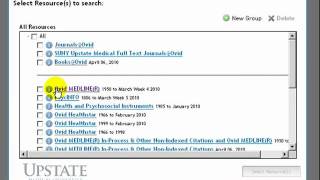 Ovid Medline - Chapter 1