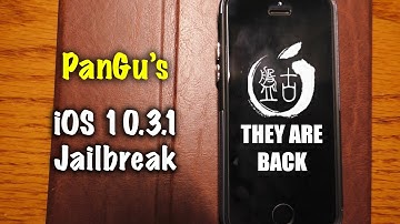 PanGu iOS 10.3.1 jailbreak - Good News, Jailbreakers!