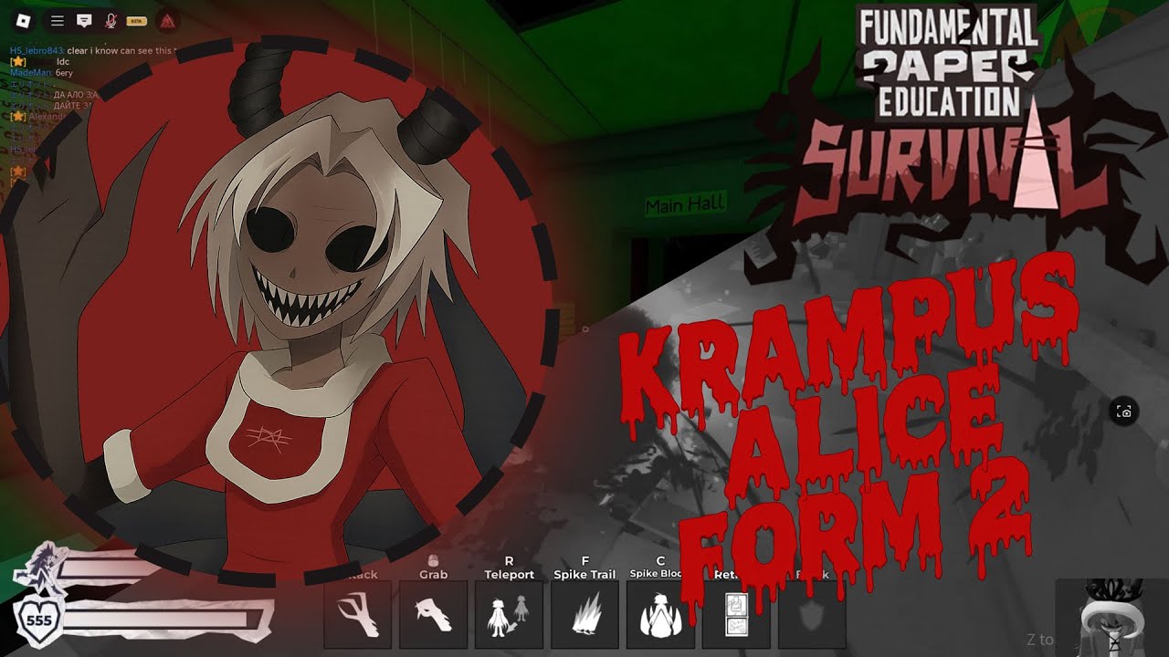 New Krampus Alice Phase 2 form | TERRIFYING! – FPE:S Remastered # ...
